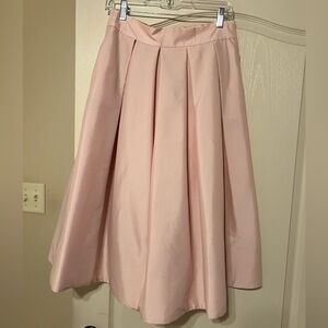 Elegant Pink A-Line Skirt
